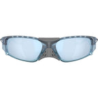 Plantaris SQ, Matte Transparent Stonewash/Prizm Deep Water Polarised Lenses