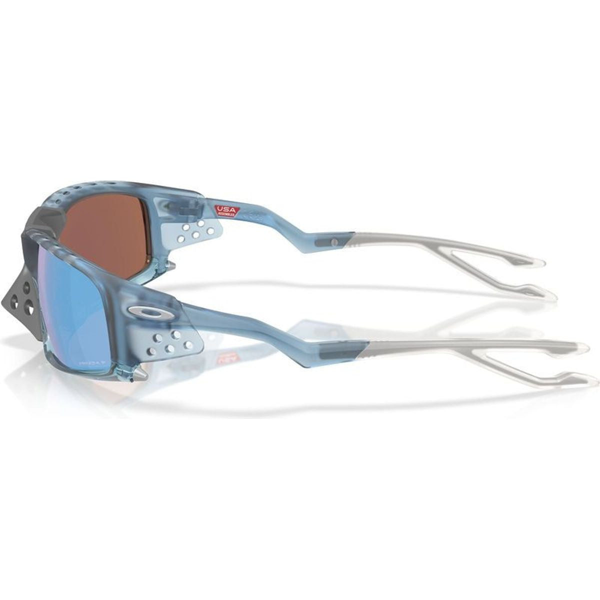 Plantaris SQ, Matte Transparent Stonewash/Prizm Deep Water Polarised Lenses