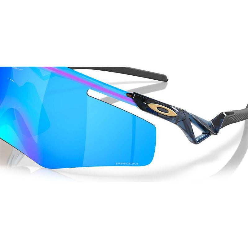 Qntm Kato, Transparent Stonewash/Prizm Sapphire Lenses