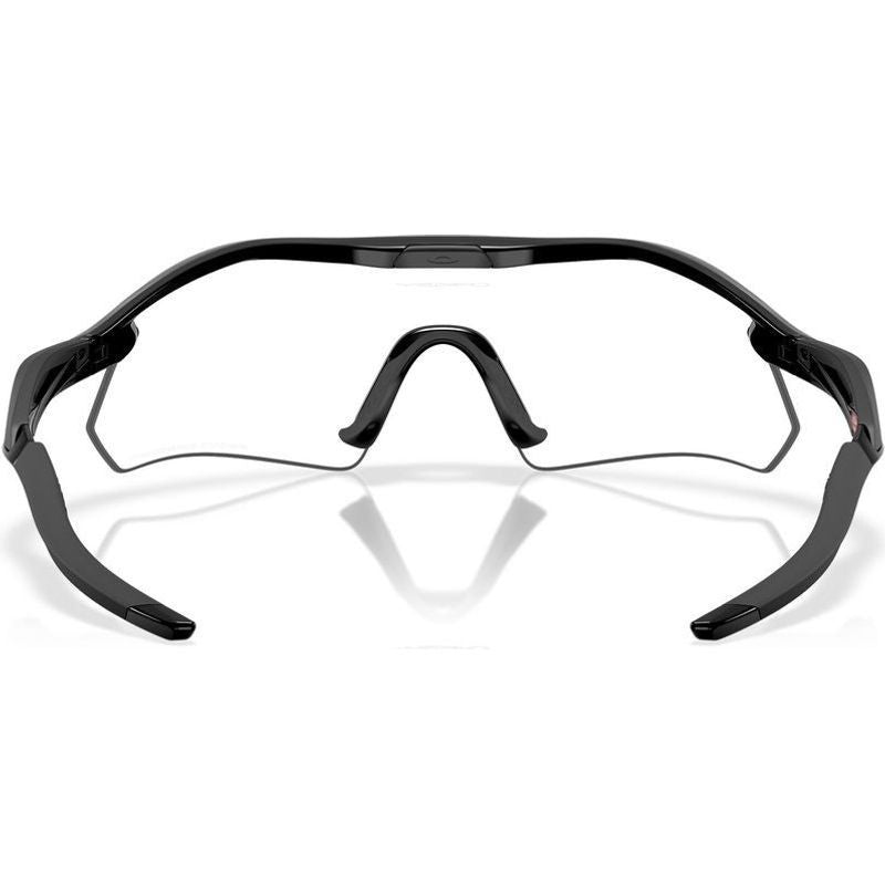 Radar Plate, Polished Black/Clear to Black Iridium Photochromic Lenses