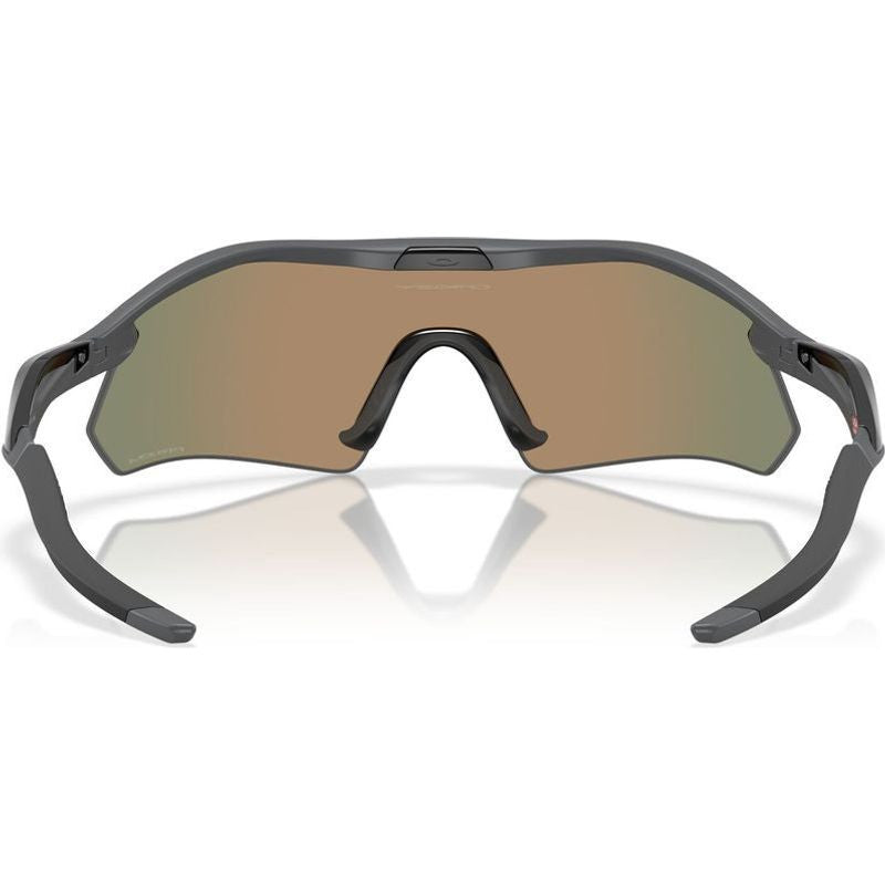 Radar Plate, Matte Carbon/Prizm Ruby Lenses