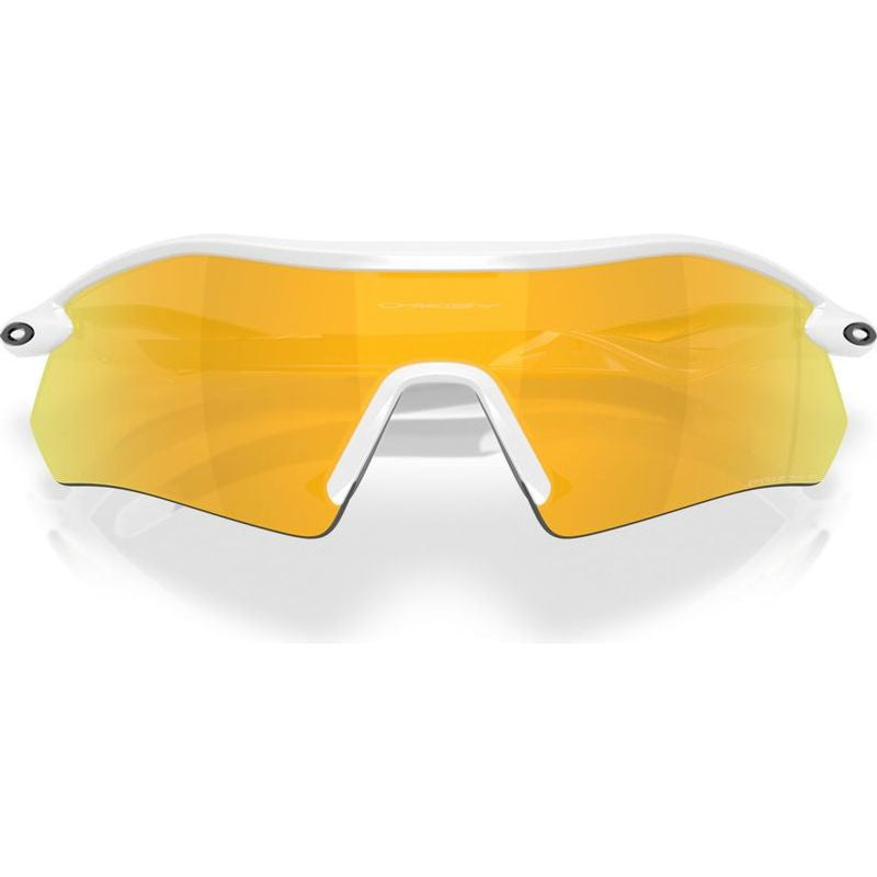 Radar Plate, Polished White/Prizm 24K Polarised Lenses