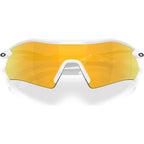 Radar Plate, Polished White/Prizm 24K Polarised Lenses