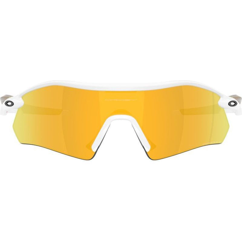 Radar Plate, Polished White/Prizm 24K Polarised Lenses