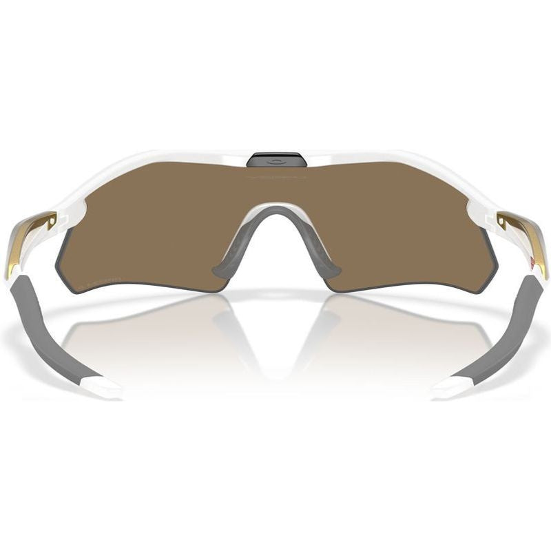 Radar Plate, Polished White/Prizm 24K Polarised Lenses