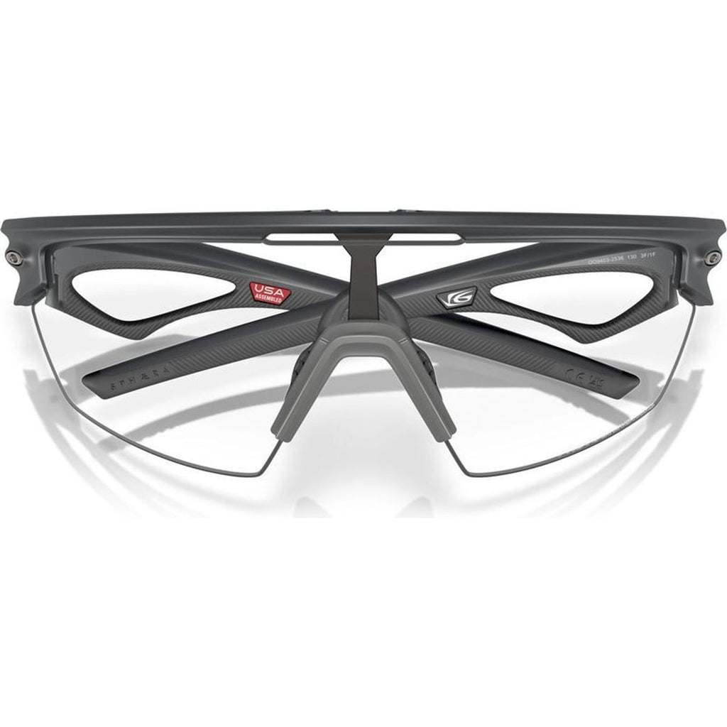 Sphaera, Matte Black/Clear to Black Iridium Photochromic Lenses