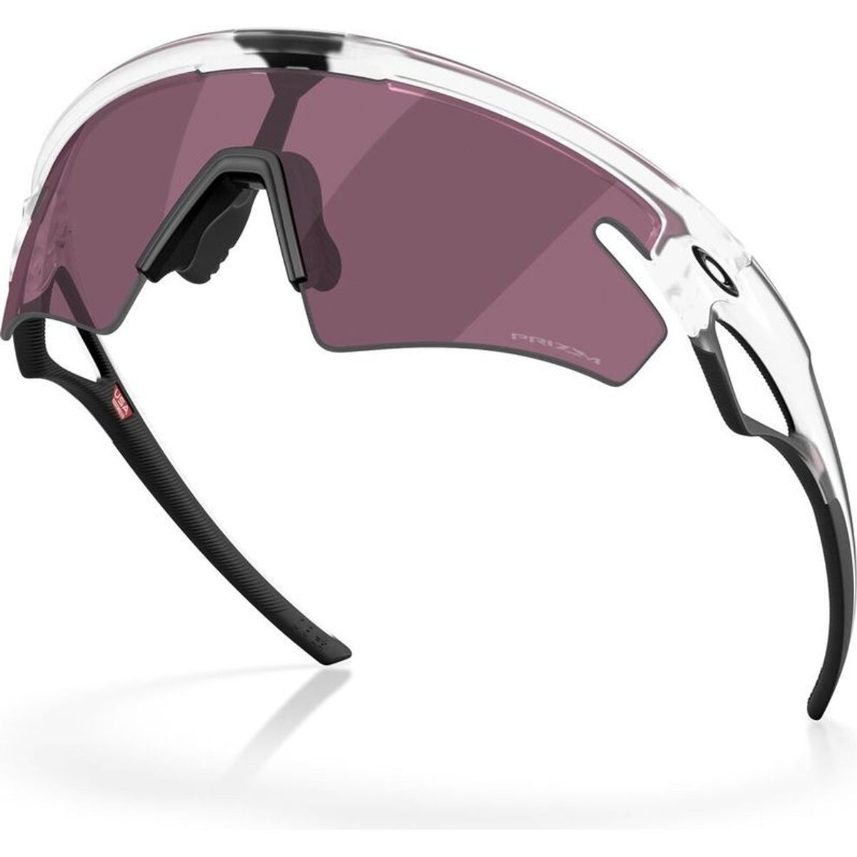 Sphaera Slash, Matte Clear/Prizm Road Black Lenses