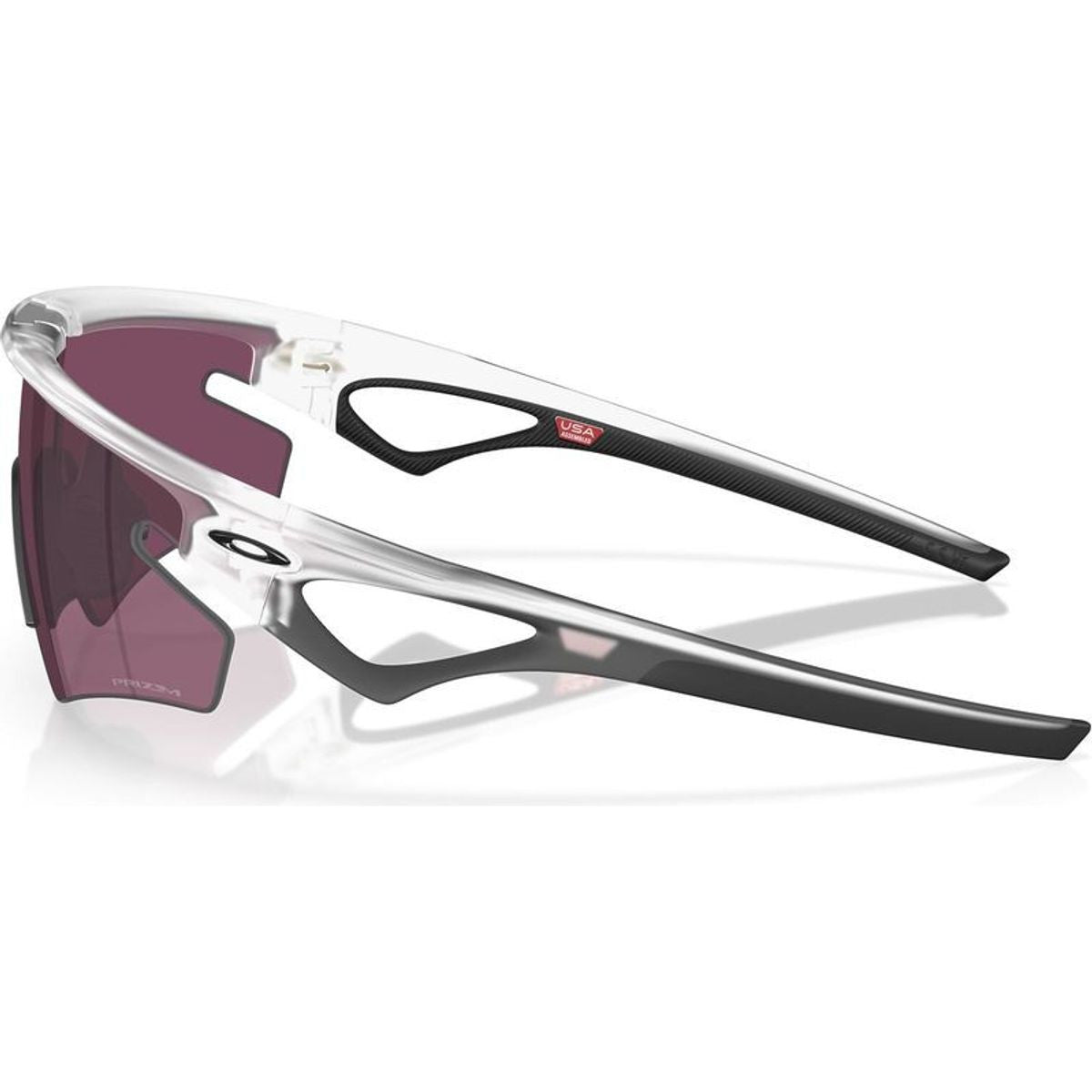 Sphaera Slash, Matte Clear/Prizm Road Black Lenses