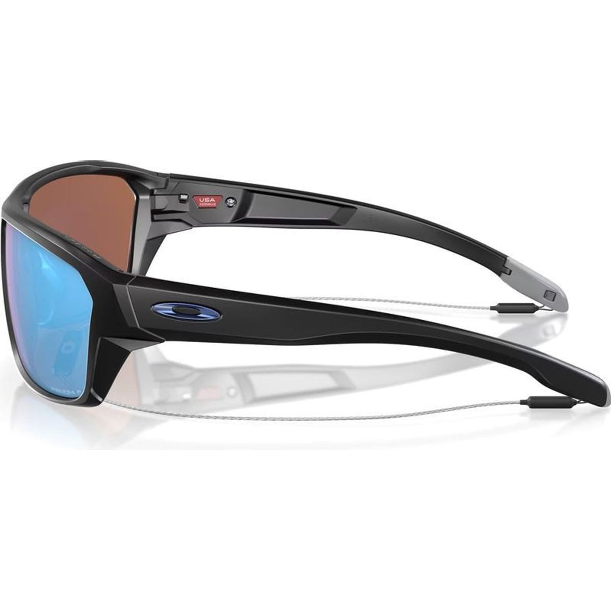 Split Shot, Matte Black/Prizm Deep Water Polarised Lenses