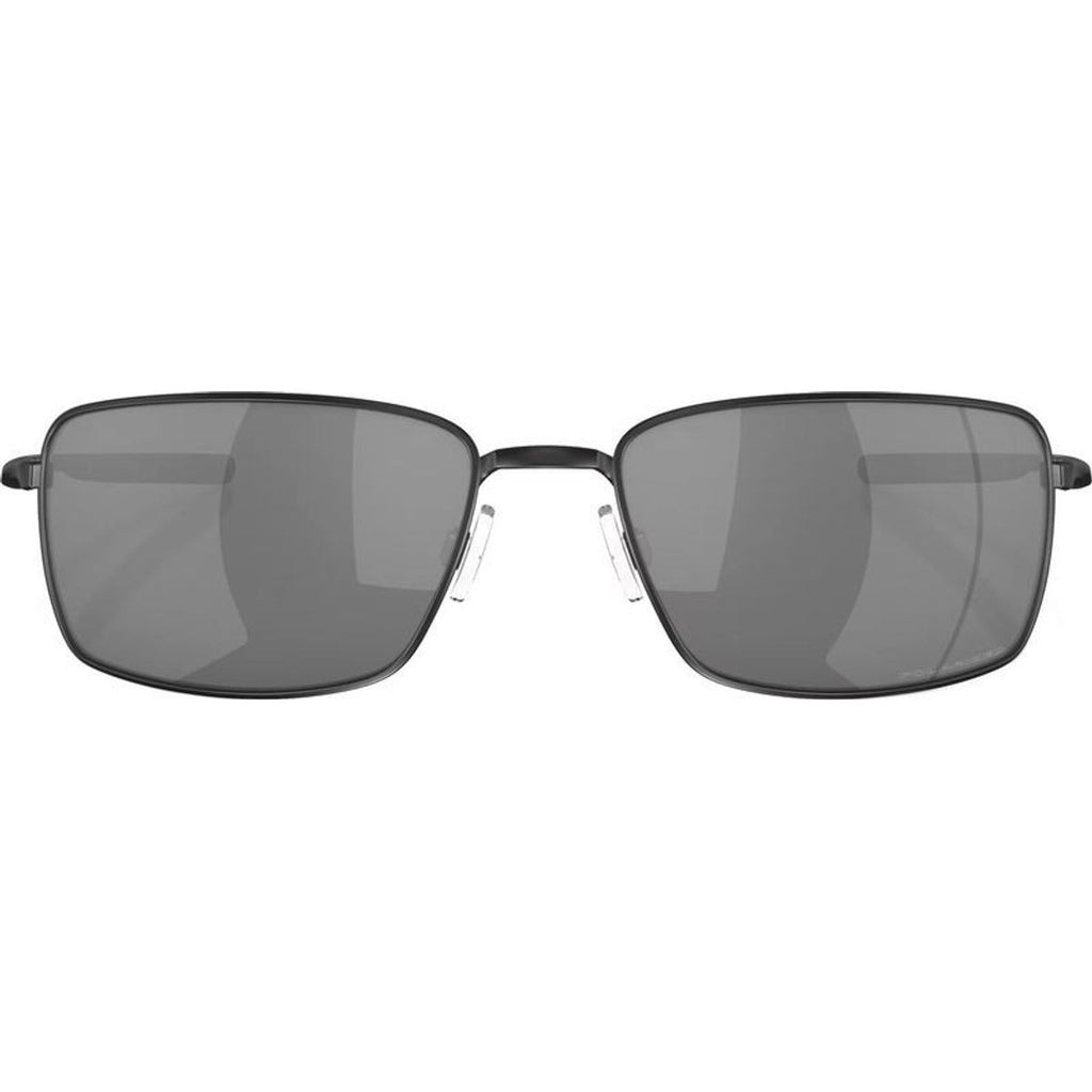 Square Wire, Matte Black/Black Iridium Polarised Lenses