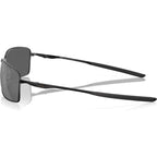 Square Wire, Matte Black/Black Iridium Polarised Lenses