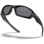 Straight Jacket, Matte Black/Grey Lenses