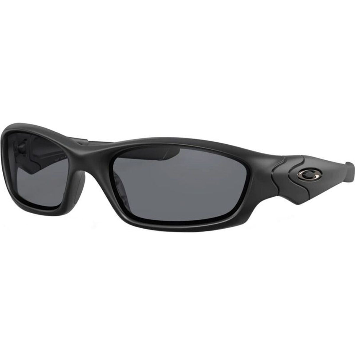Shop the Oakley Straight Jacket Sunglasses Matte Black/Grey – Just