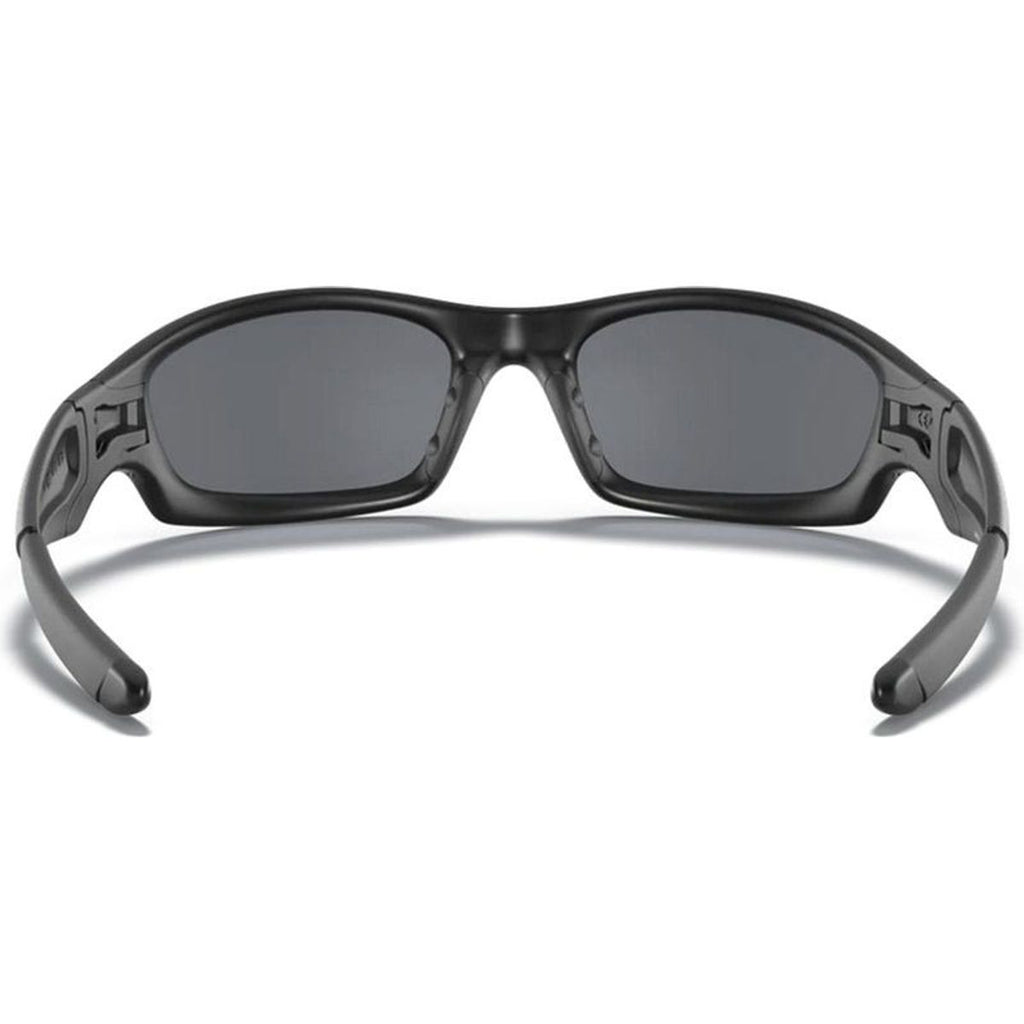 Straight Jacket, Matte Black/Grey Lenses
