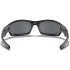 Straight Jacket, Matte Black/Grey Lenses