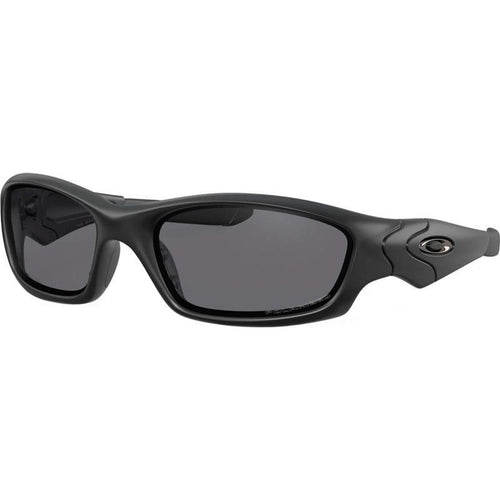 Straight Jacket, Matte Black/Grey Polarised Lenses