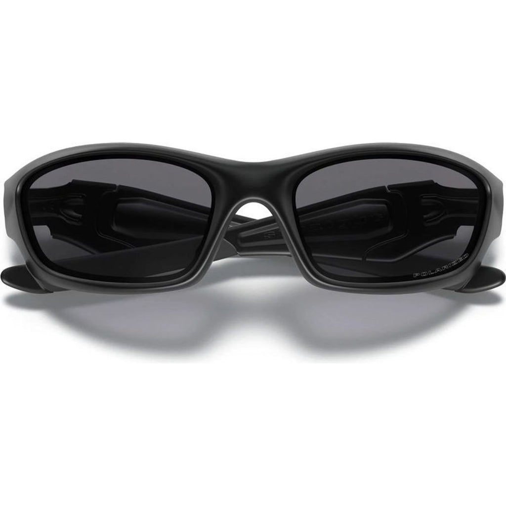 Straight Jacket, Matte Black/Grey Polarised Lenses