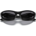 Straight Jacket, Matte Black/Grey Polarised Lenses