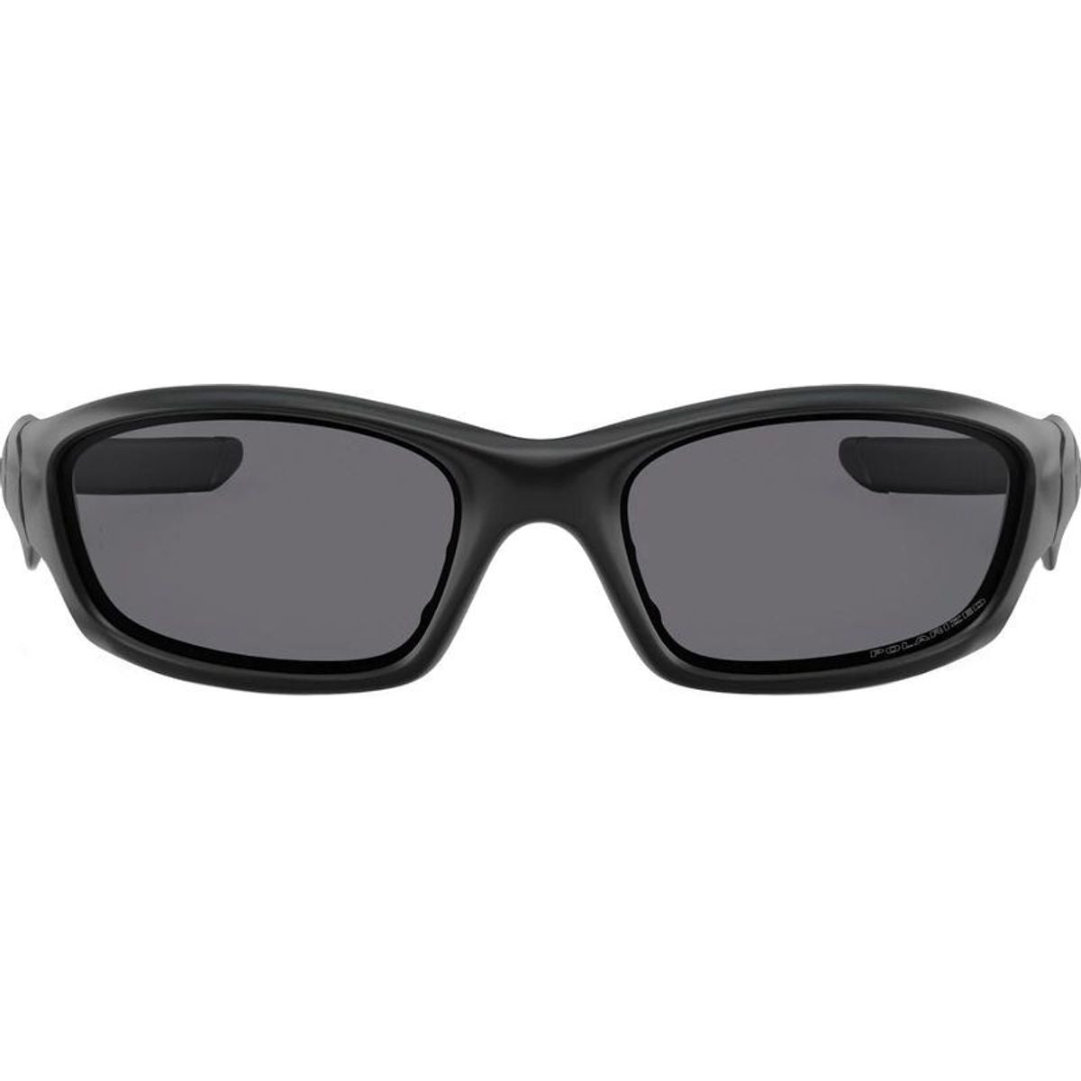 Oakley Straight Jacket Sunglasses Matte Black/Grey Polarised