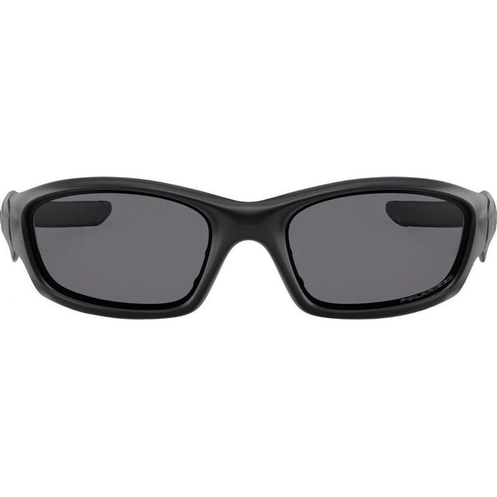 Straight Jacket, Matte Black/Grey Polarised Lenses