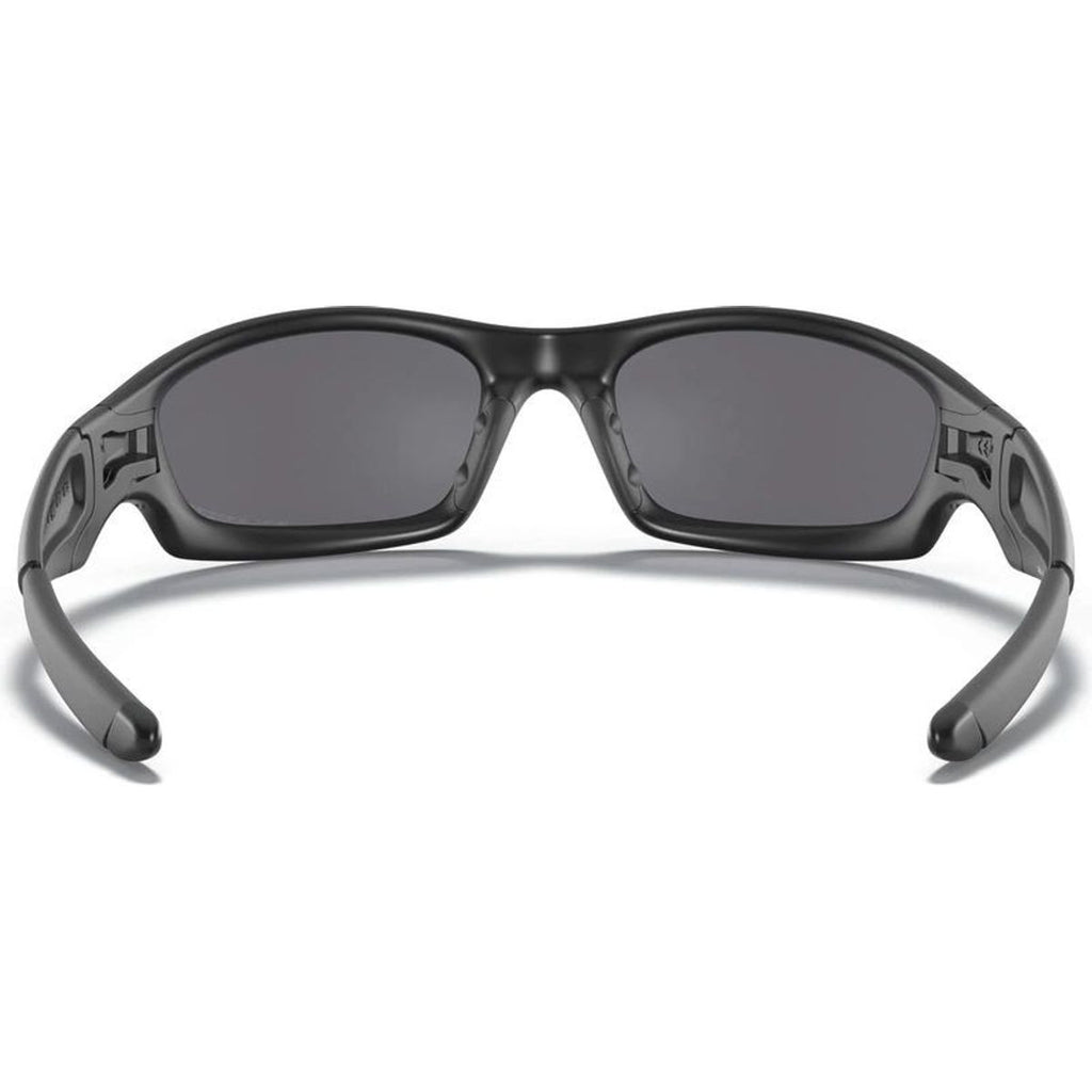 Straight Jacket, Matte Black/Grey Polarised Lenses
