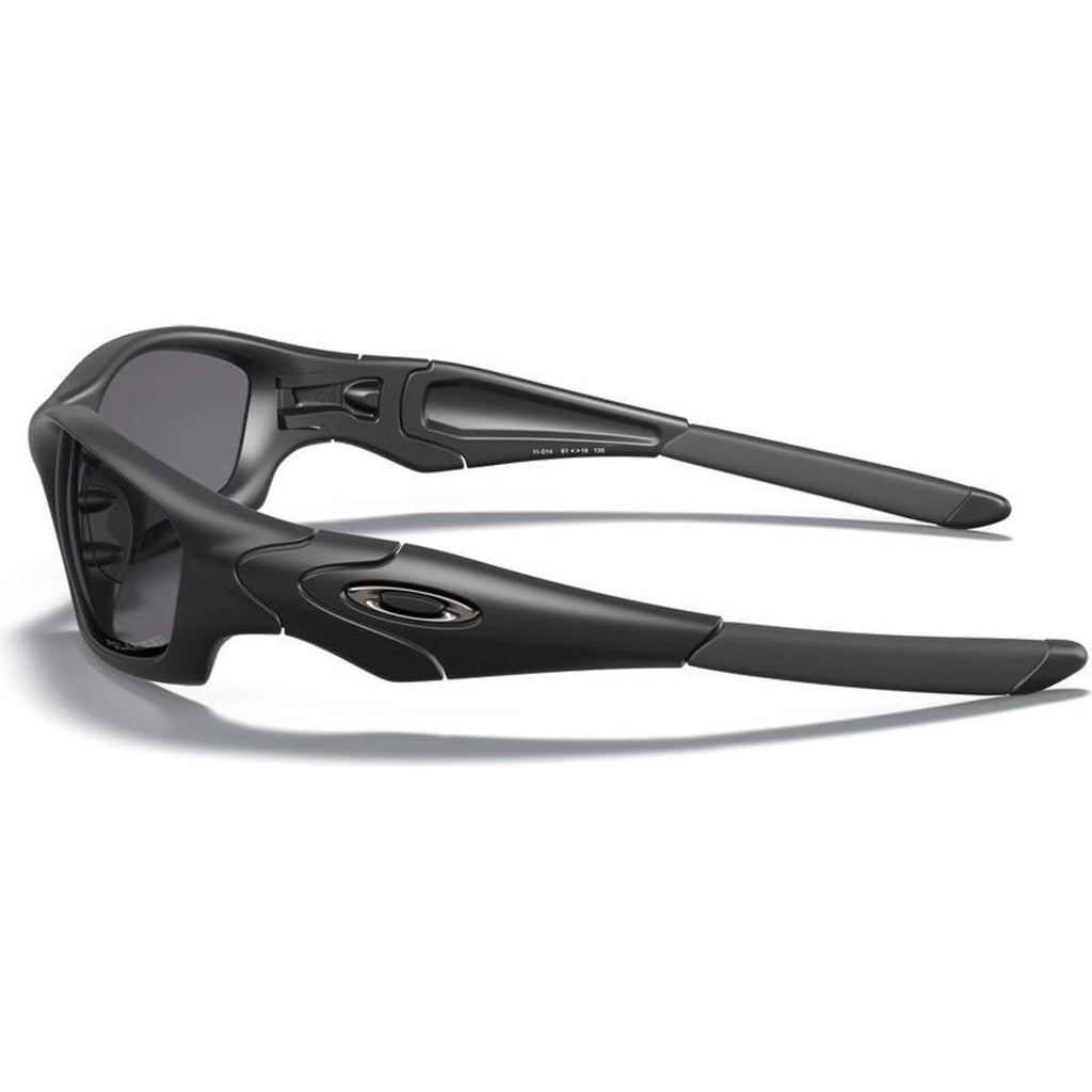 Straight Jacket, Matte Black/Grey Polarised Lenses