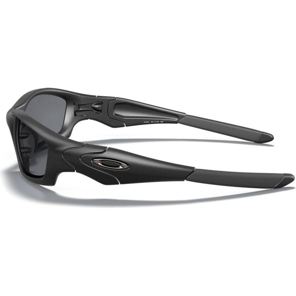 Straight Jacket, Matte Black/Grey Lenses