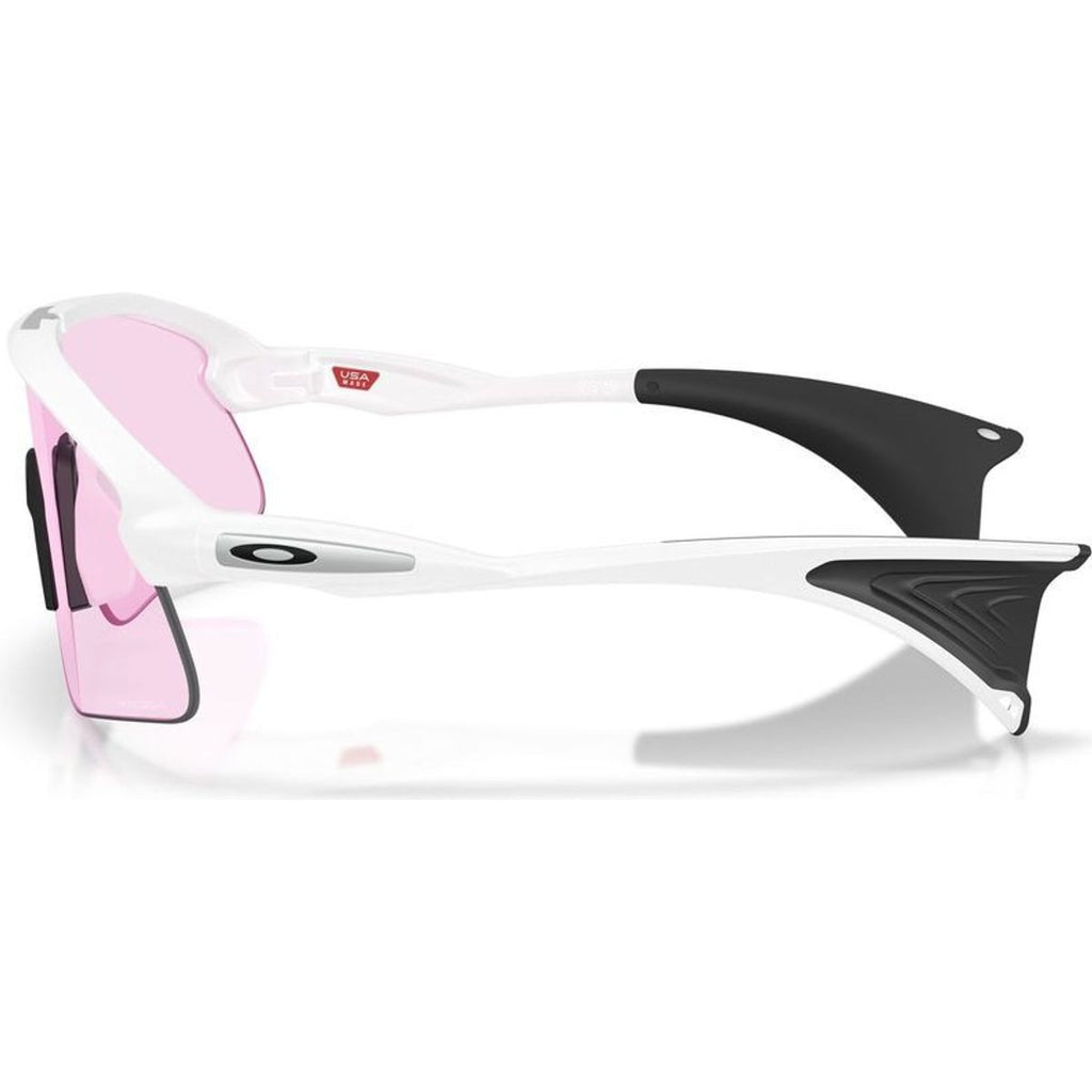 Stunt Devil, Matte White/Prizm Low Light Lenses