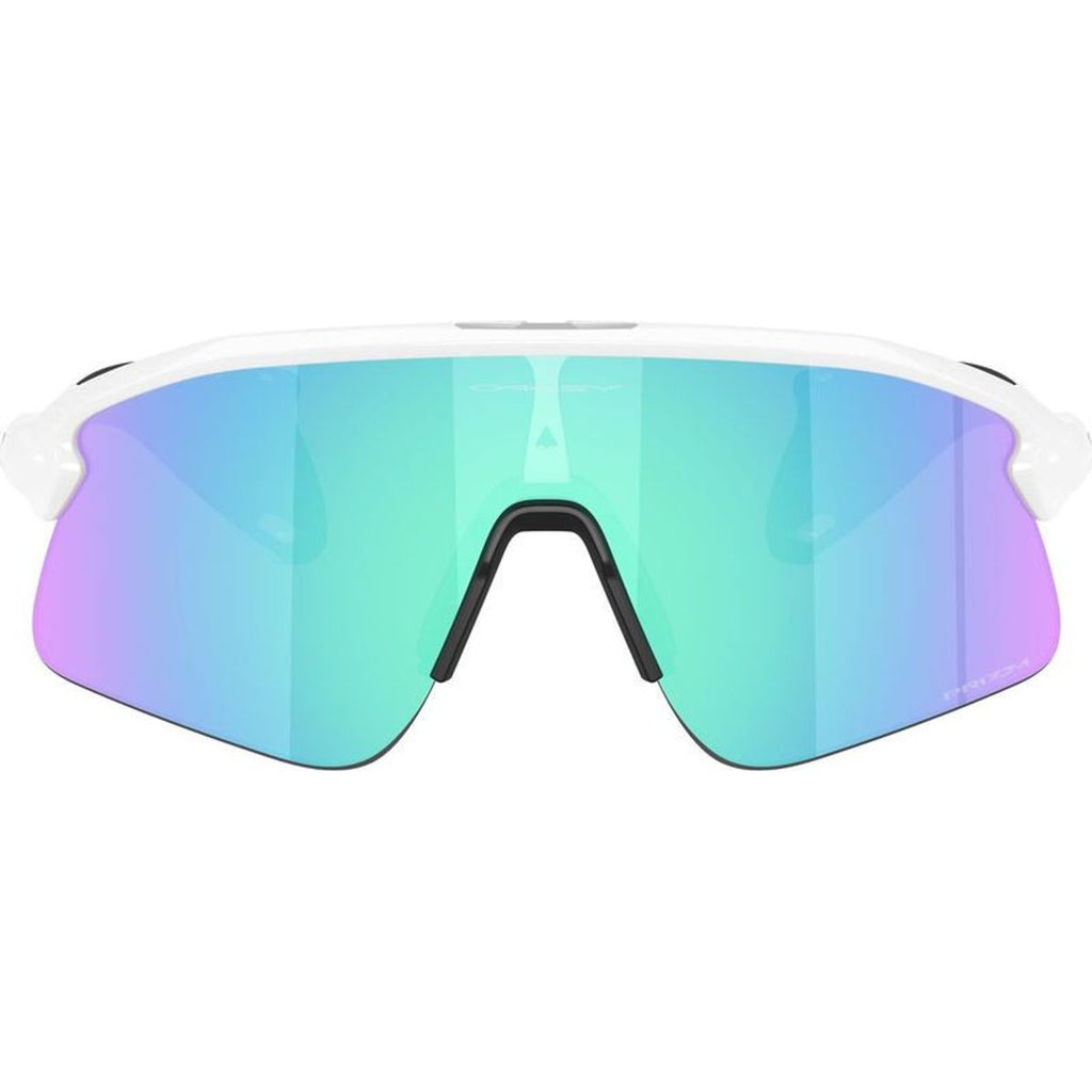 Stunt Devil, Matte White/Prizm Sapphire Lenses
