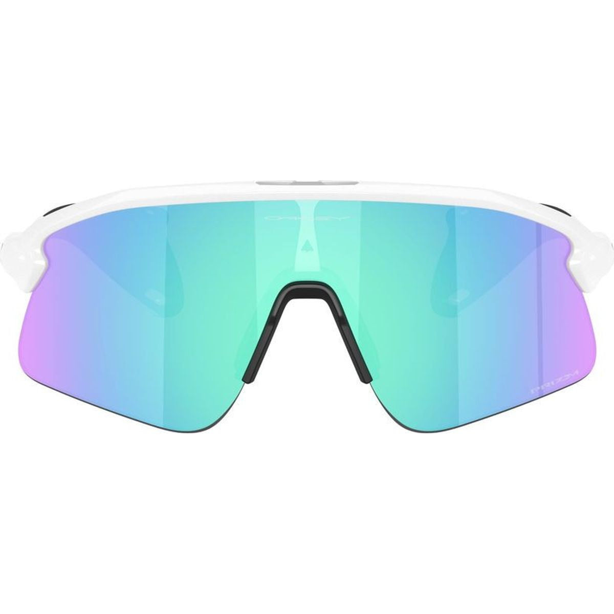 Stunt Devil, Matte White/Prizm Sapphire Lenses