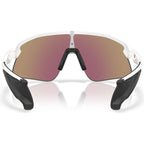 Stunt Devil, Matte White/Prizm Sapphire Lenses