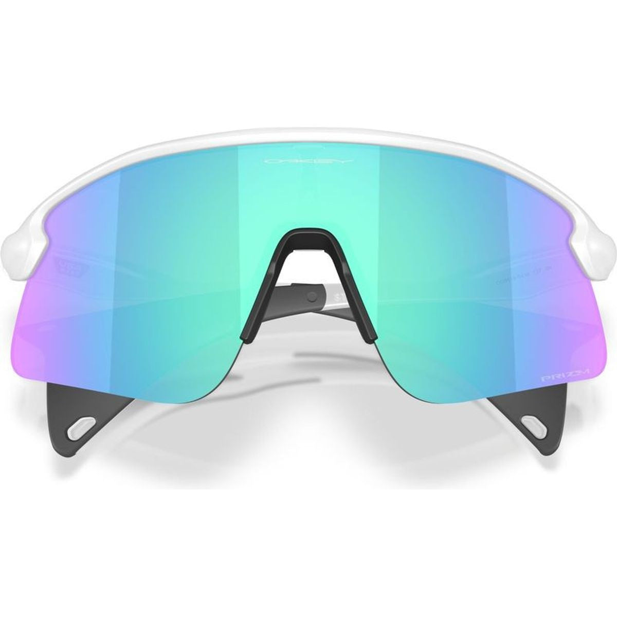 Stunt Devil S, Matte White/Prizm Sapphire Lenses