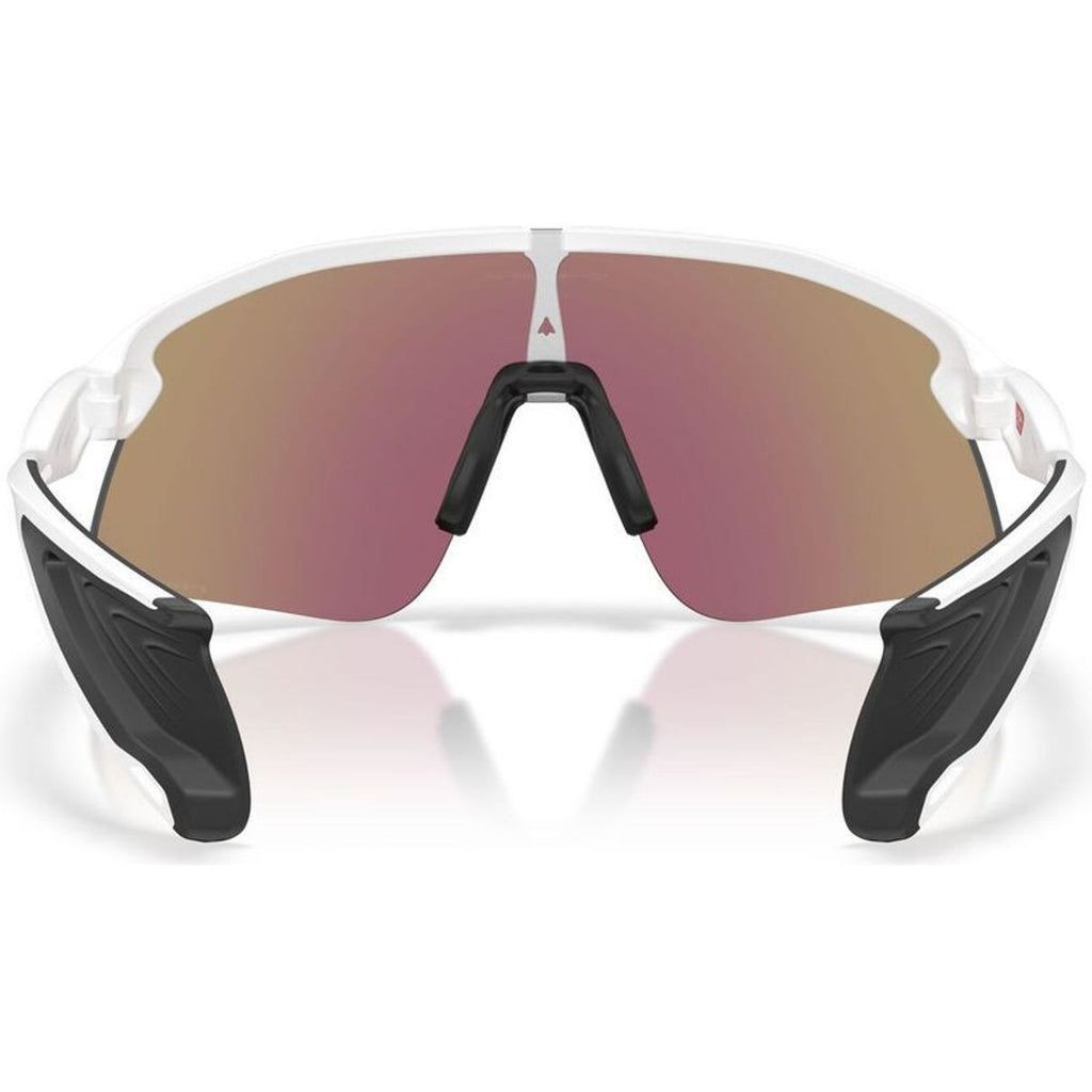 Stunt Devil S, Matte White/Prizm Sapphire Lenses