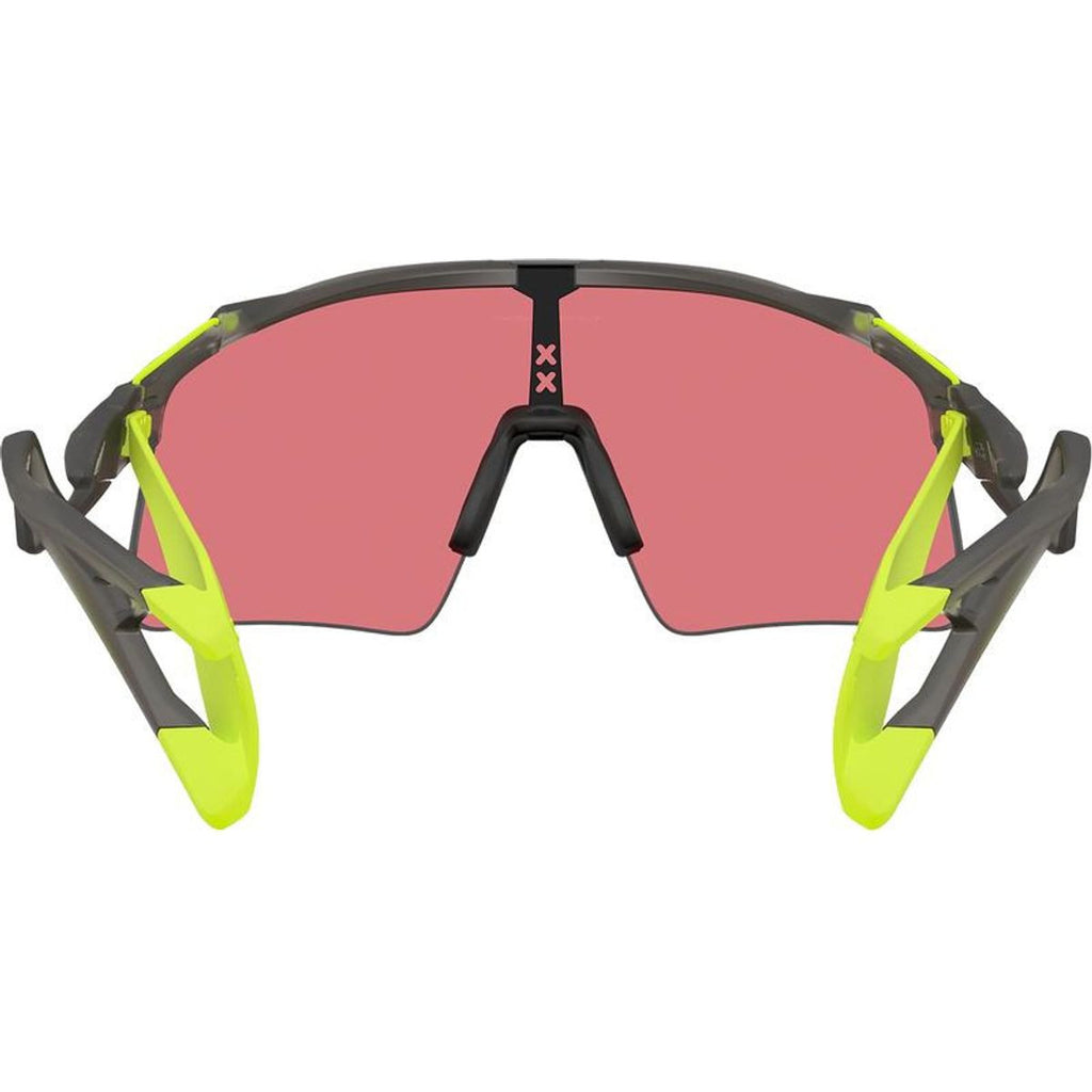 Stunt Wing, Matte Grey Smoke/Prizm Ruby Lenses