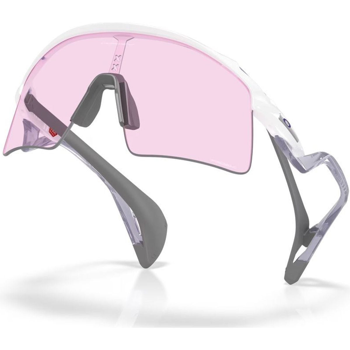 Stunt Wing, Polished White/Prizm Low Light Lenses