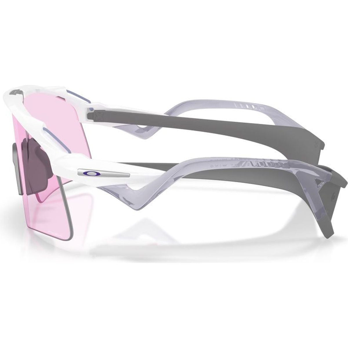 Stunt Wing, Polished White/Prizm Low Light Lenses