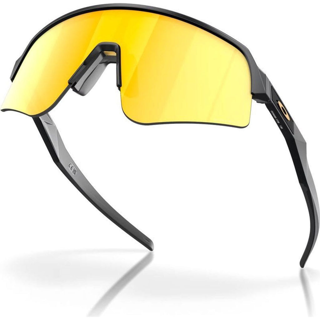 Sutro Lite Sweep, Matte Carbon/Prizm 24K Lenses