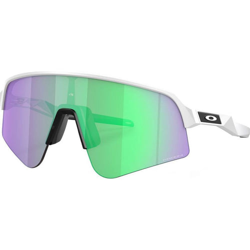 Sutro Lite Sweep, Matte White/Prizm Jade Road Lenses