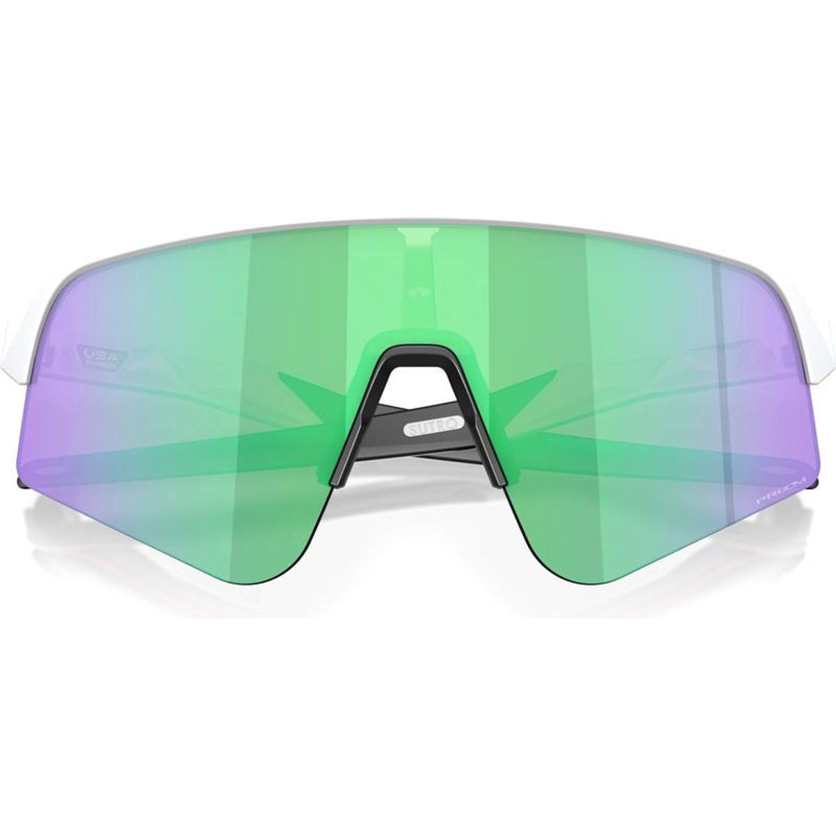 Sutro Lite Sweep, Matte White/Prizm Jade Road Lenses