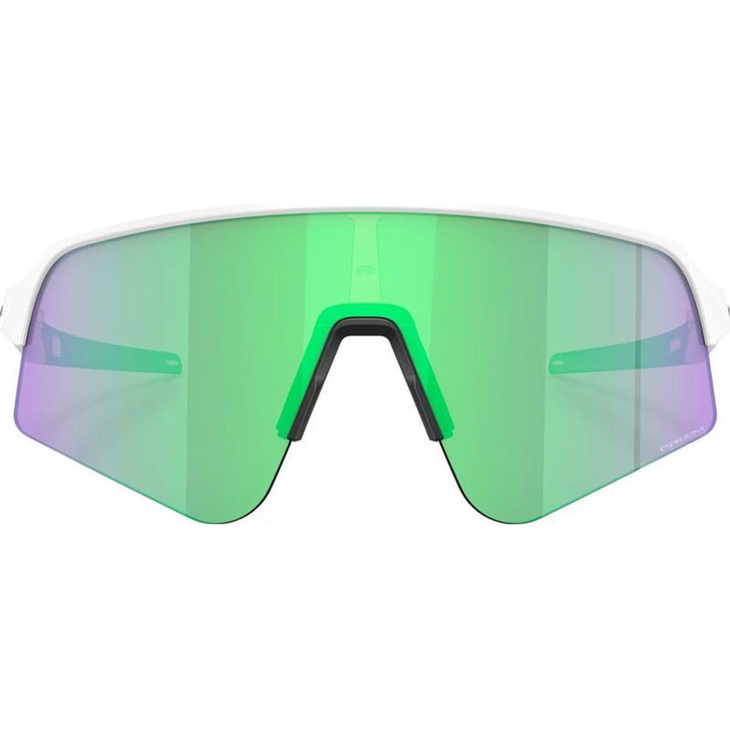 Sutro Lite Sweep, Matte White/Prizm Jade Road Lenses