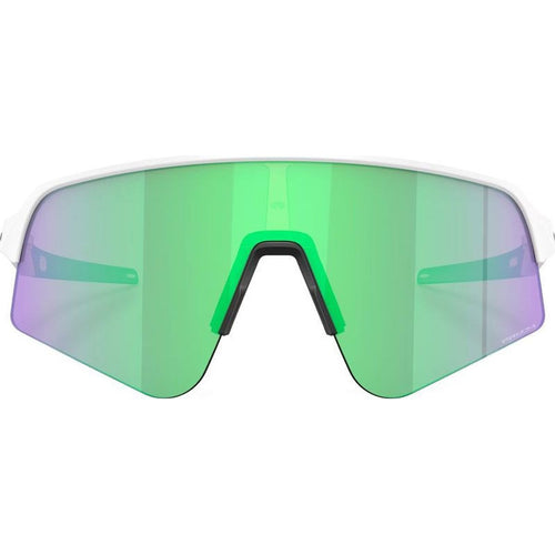 Sutro Lite Sweep, Matte White/Prizm Jade Road Lenses