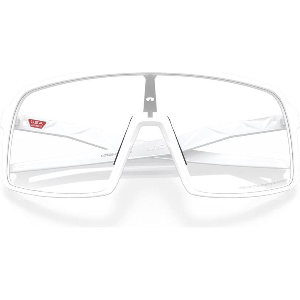 Sutro, Matte White/Clear Photochromic Lenses