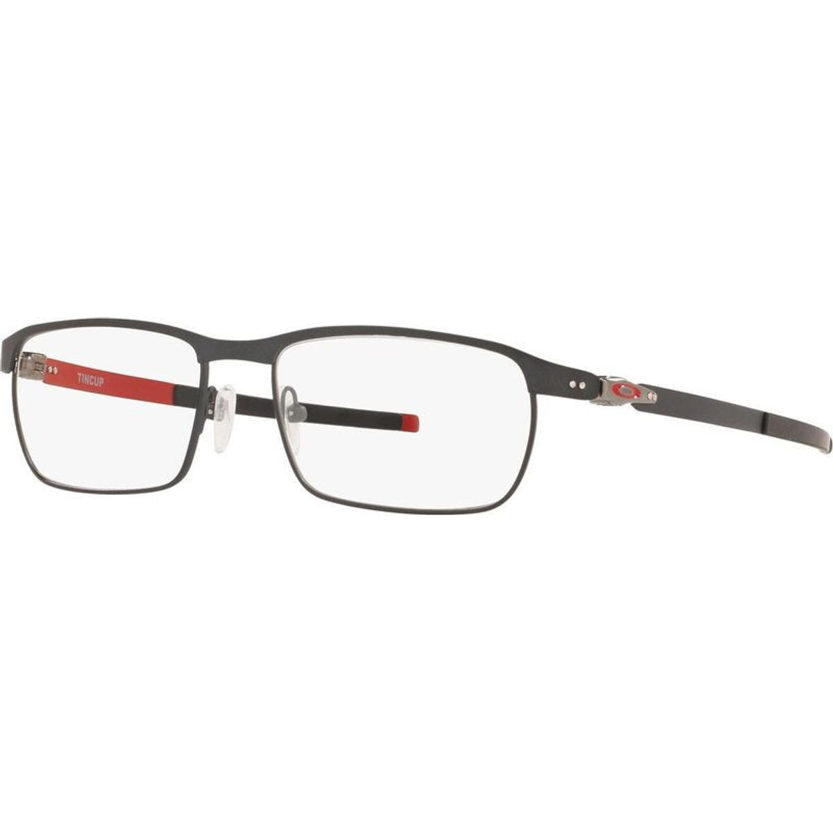 Tincup OX3184, Satin Light Steel/Clear Lenses