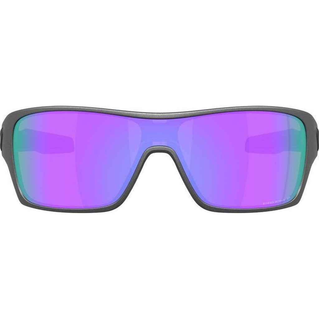Turbine Rotor, Matte Steel/Prizm Violet Polarised Lenses