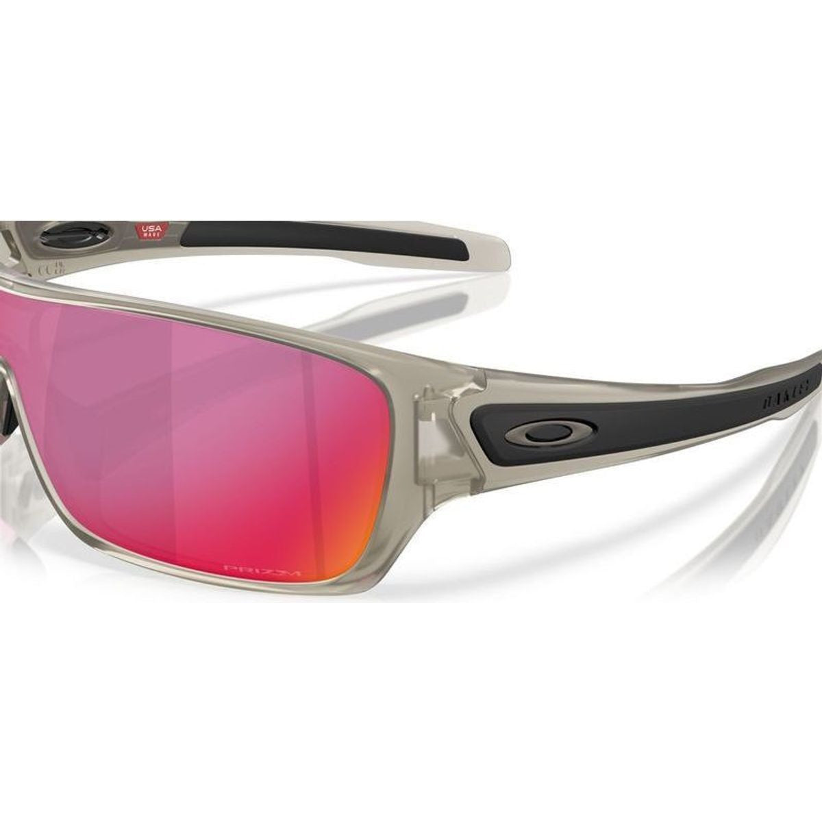 Turbine Rotor, Matte Transparent Grey Ink/Prizm Road Lenses