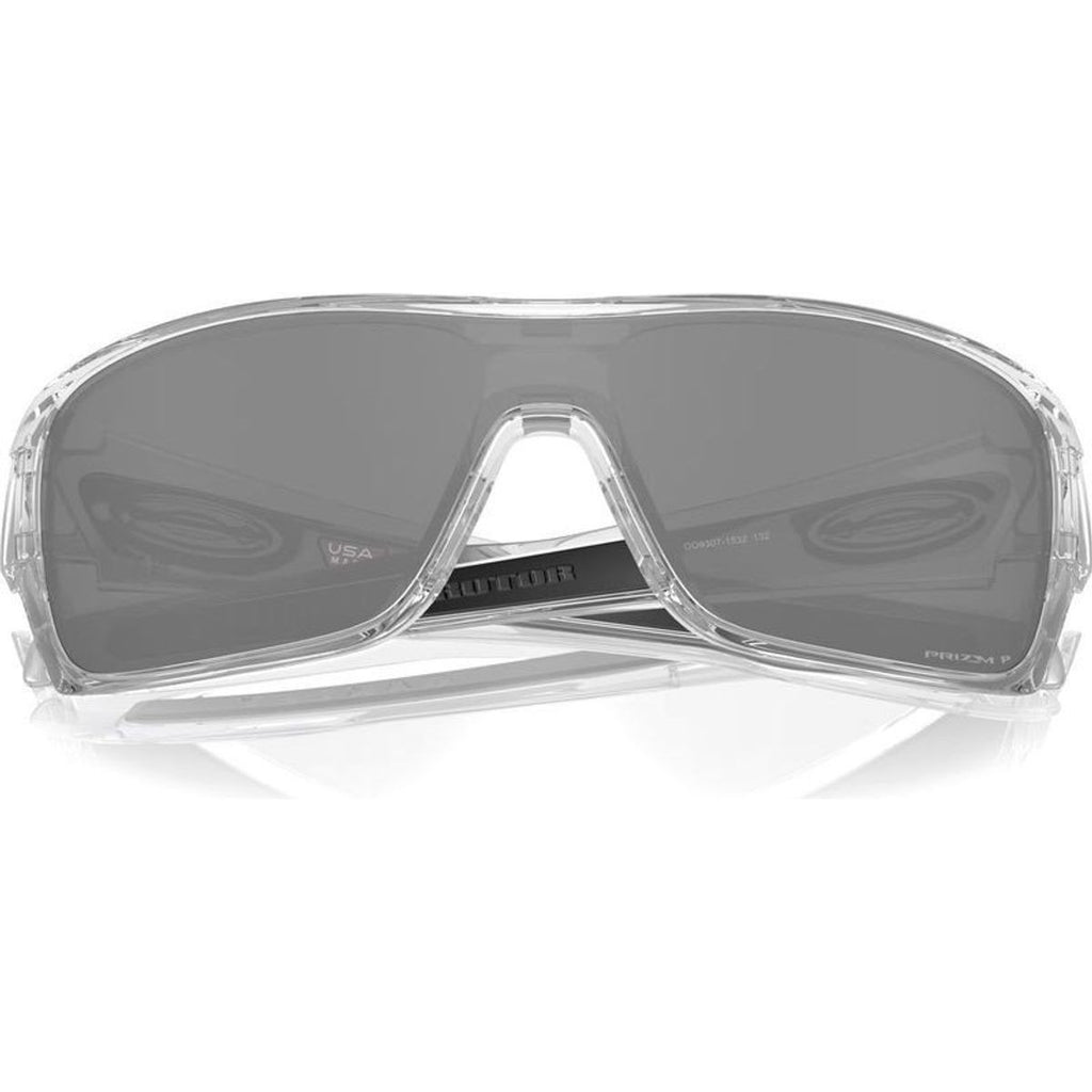 Turbine Rotor, Polished Clear/Prizm Black Polarised Lenses