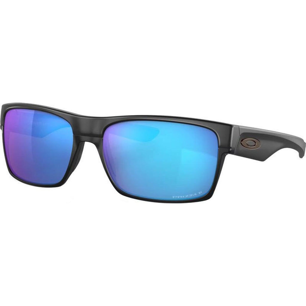 Twoface, Matte Black/Prizm Sapphire Polarised Lenses