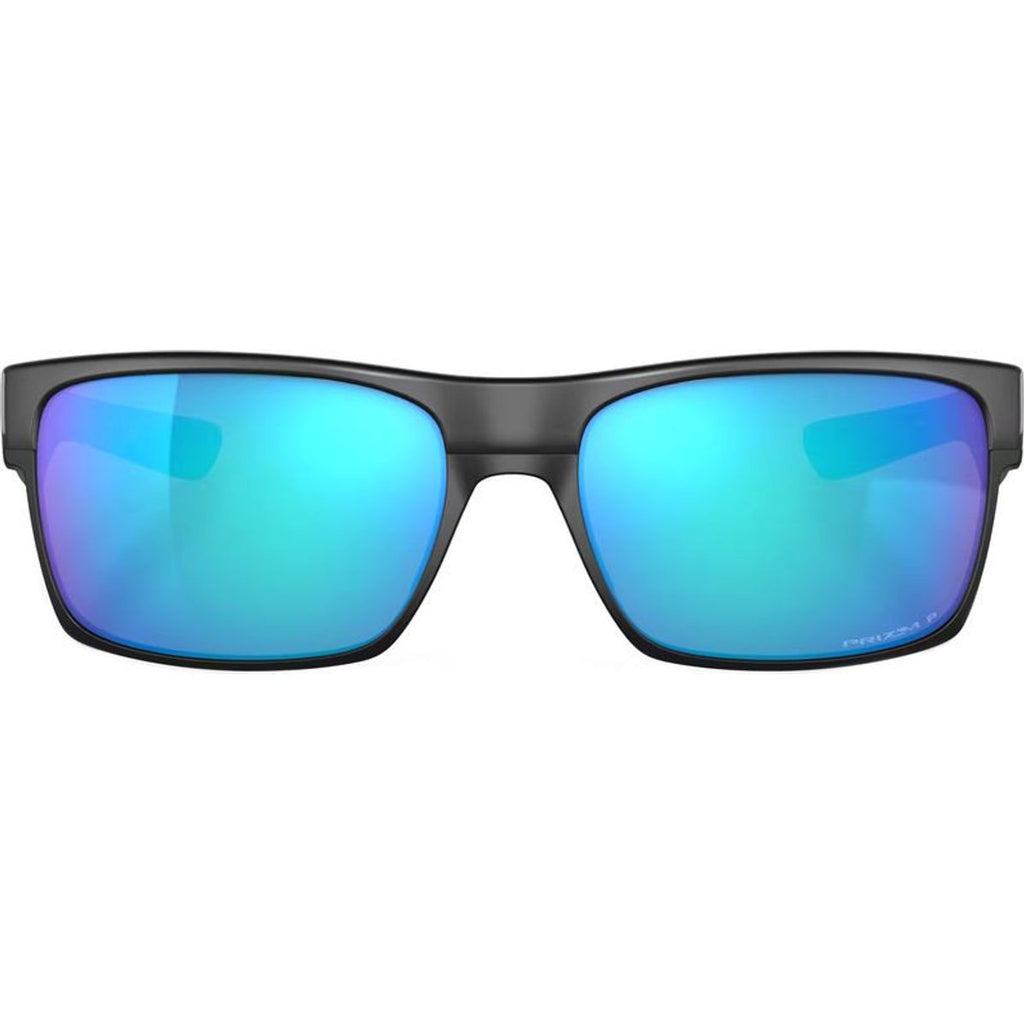 Twoface, Matte Black/Prizm Sapphire Polarised Lenses