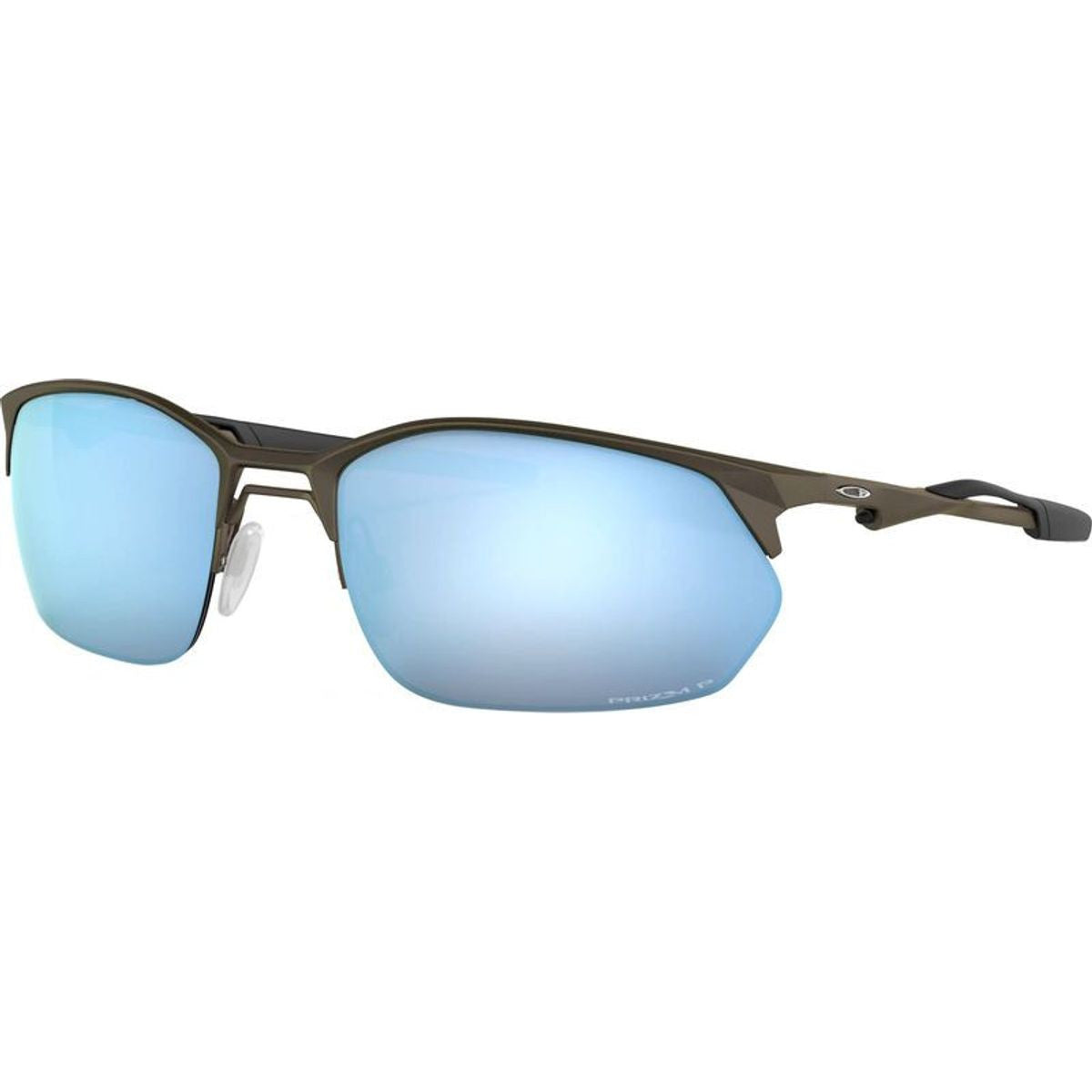 Wire Tap 2.0, Satin Lead/Prizm Deep Water Polarised Lenses