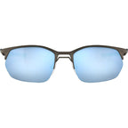 Wire Tap 2.0, Satin Lead/Prizm Deep Water Polarised Lenses